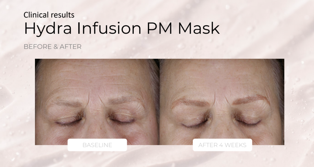 Hydra Infusion PM Mask – product details, medical-grade skincare by Zahav Medspa